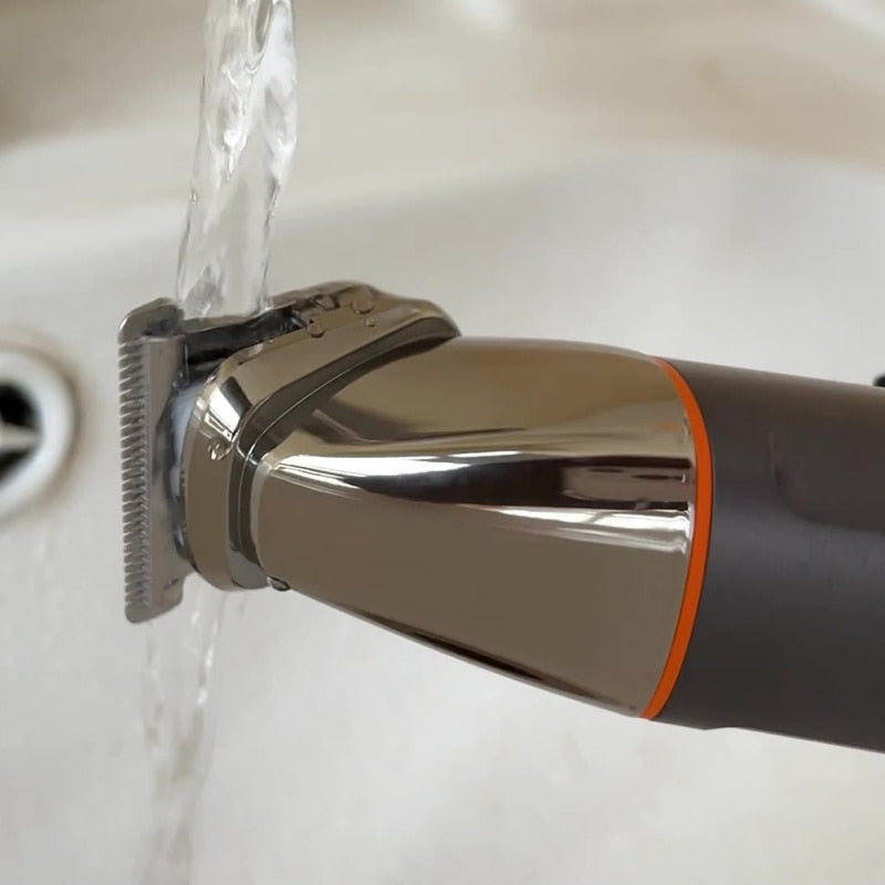 USB Rechargeable Professional Barber Razors Hair Removal Trimmer Shaving Accessories Cutting Machine Washable Fashion