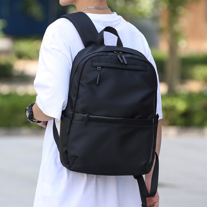 Men's Multifunctional Computer Bag Oxford Cloth Waterproof High Capacity Backpack Student Schoolbag New Travel Lightweight Bag