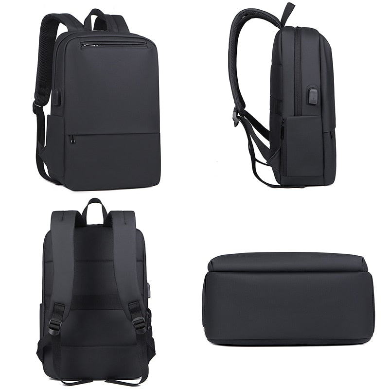 Business Backpack For Men Multifunctional Student Schoolbag New Large Capacity Usb Charging Rucksack For 15.6 Inch Laptop Bag