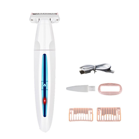 Travel Shaver USB Male Female Pubic Shaving IPX5 Woman Hair Trimmer for Groin Sex Intimate Place Electric Razor Wet Dry Washable