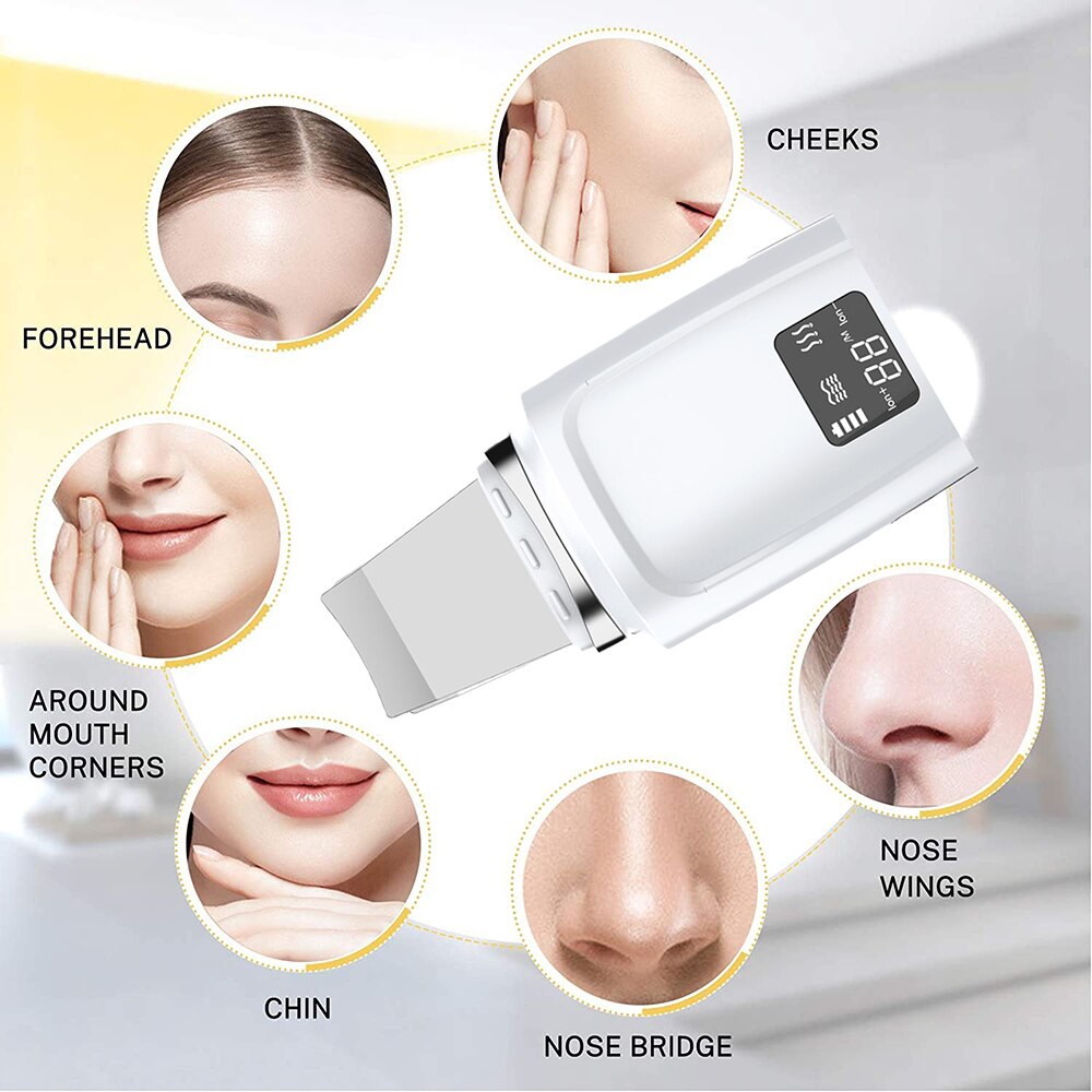 LCD Screen Peeling Machine Blackhead Remover Pore Cleaning and Care Facial Cleanser Household Beauty Instrument