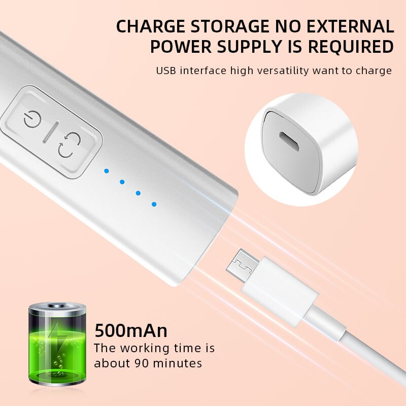 15000RPM Electric Nail Drill Mill For Manicure With 4 Kinds Of Speed Regulation Art Pen Manicure Tools For Gel Removing