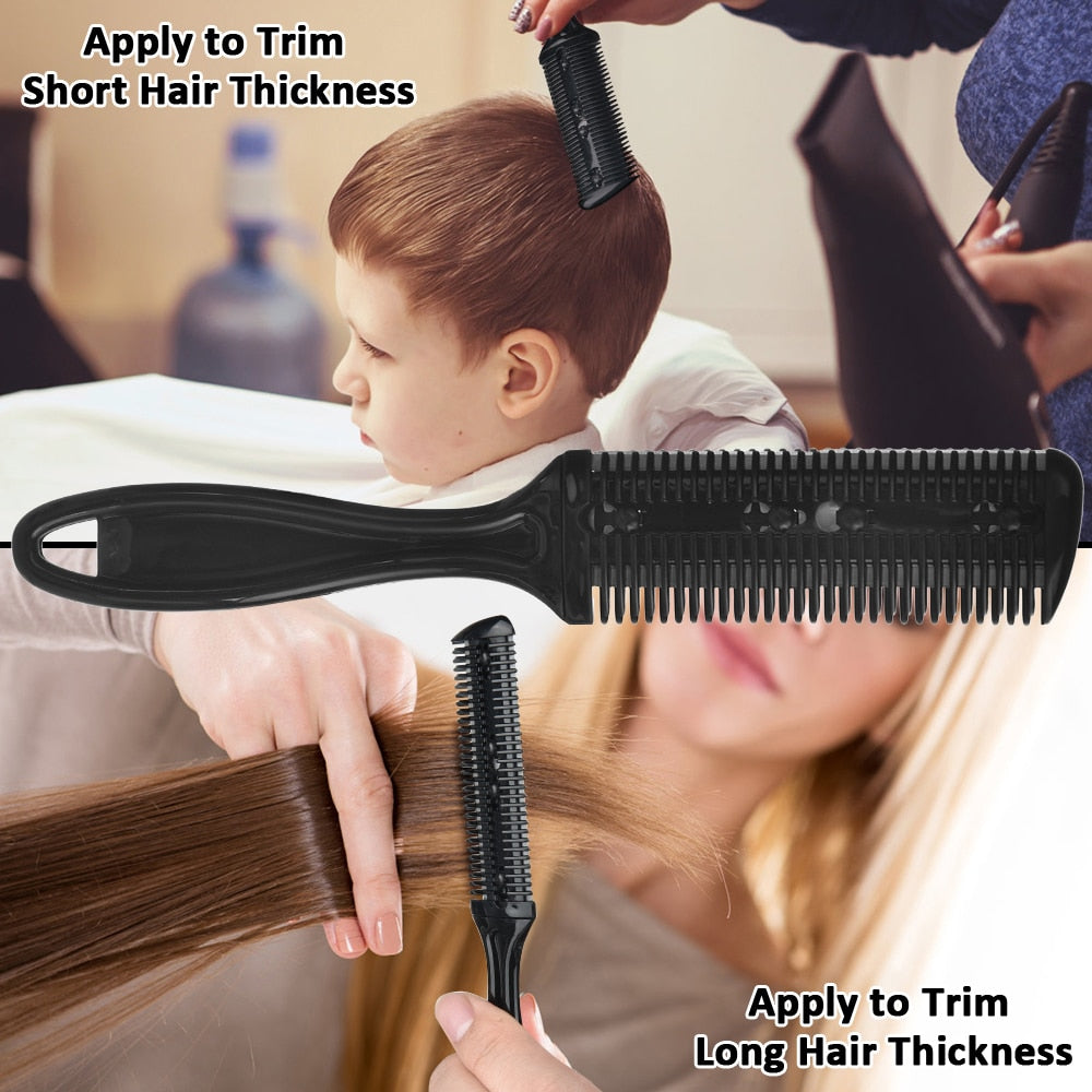 11Pcs Hairdressing Scissors Set Professional Flat Scissors Thinning Scissors Hair Salon Home Hair Cutting Tools