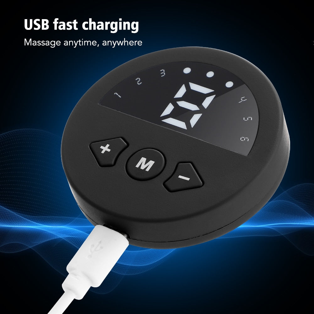 EMS Pulse Body Massager Belt Anti Celluite Smart Abdomen Muscle Stimulator Fat Burner Waist Weight Loss Body Slimming Massage