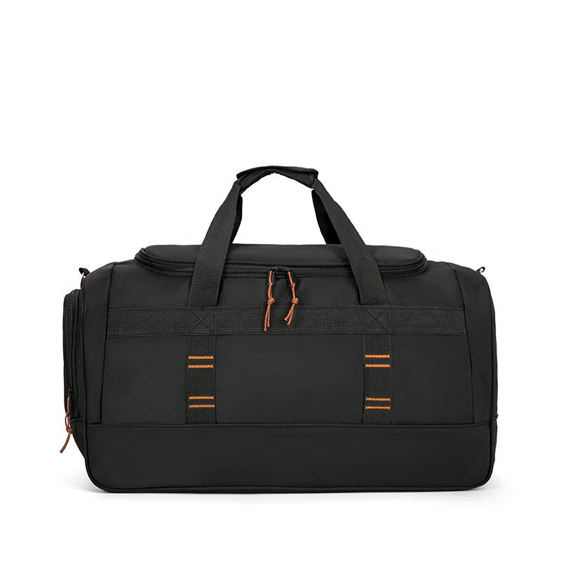 Oxford Cloth Waterproof Men Travel Bag Large Capacity Messenger Bag Multifunction Design Shoulder Bag Wet And Dry Separation