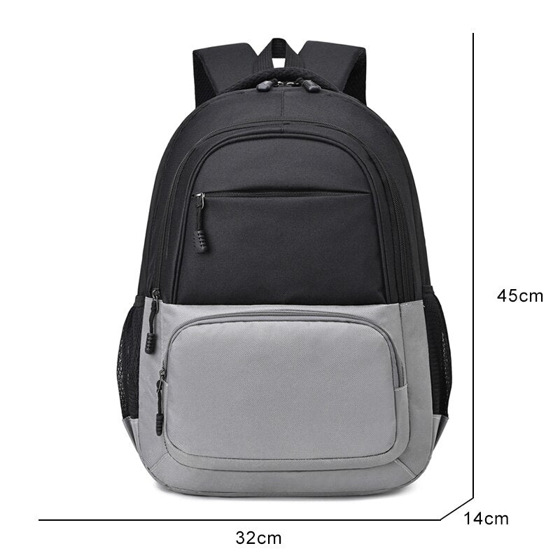 Men's Backpack New Nylon Backpacks For Male Large Capacity Unisex Bag Portable Laptop Backpack 15.6 Inches