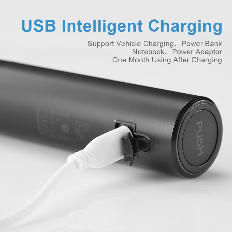 Nose Hair Trimmer Rechargeable Electric Ear Facial Neck Hair Remover for Men Waterproof Portable Shaving Machine