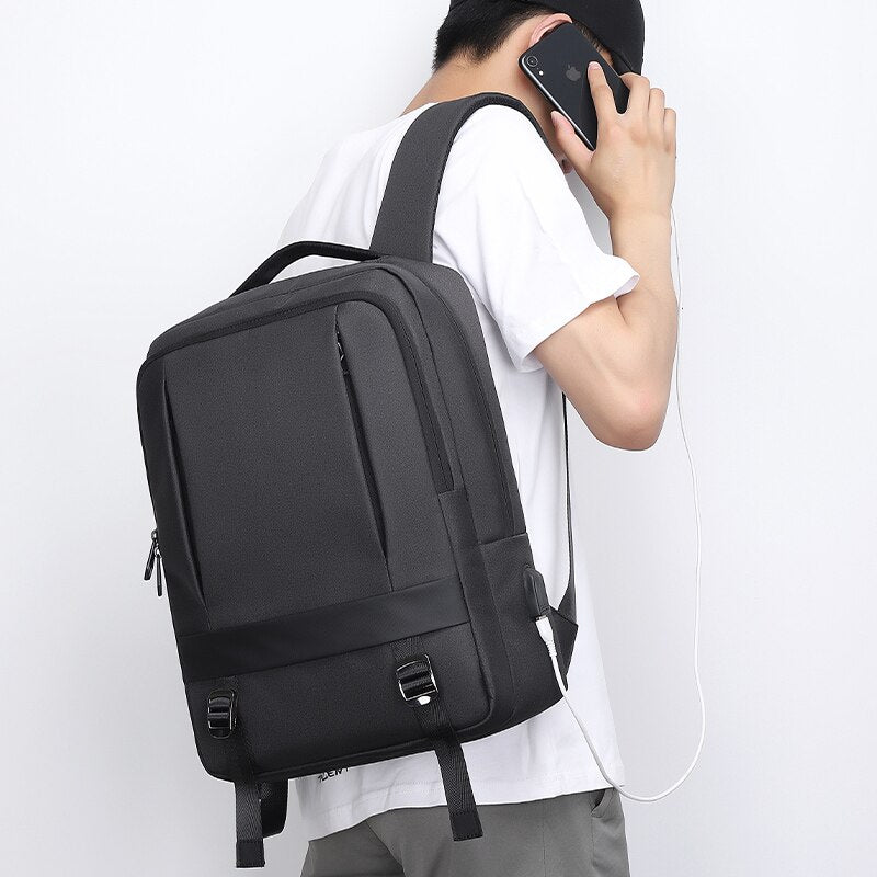Men's Business Backpack High-quality Nylon Multifunctional Laptop Backbag Luxury Waterproof Portable Travel Bag For Male