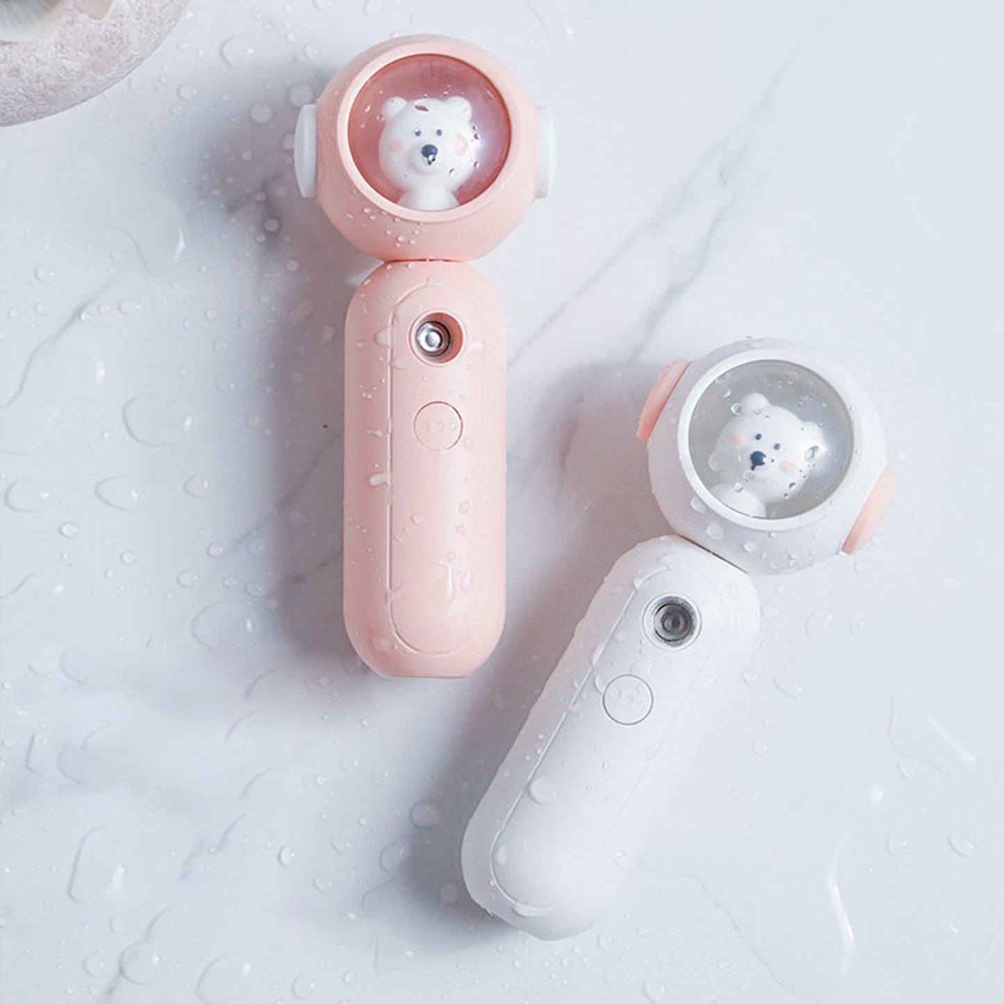 Mini Nano Facial Mister Facial Steamer 30ml Visual Water Tank USB Rechargeable Moisturizing for Bedroom Travel Home Girls Gifts