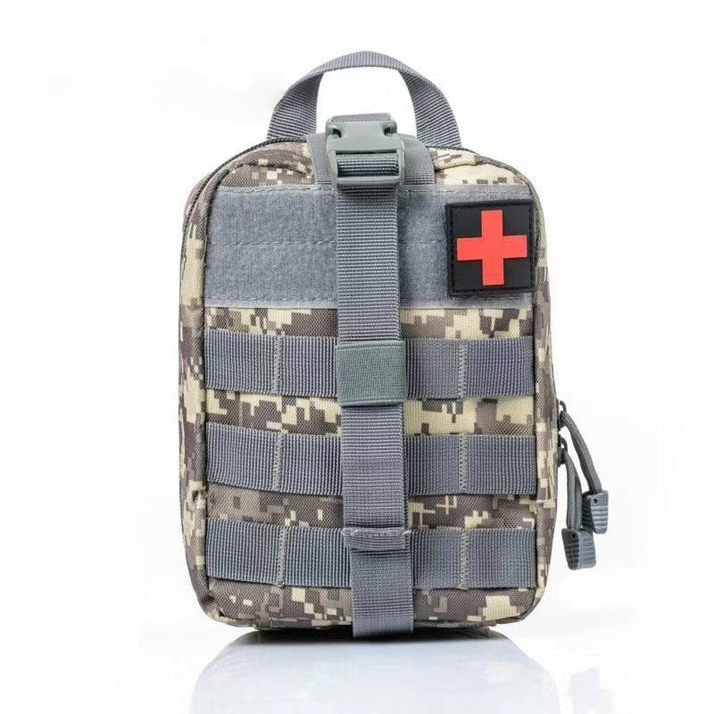 Aid Pouch First-Aid Kit Accessory Bag Tactical Waist Pack Multi-Purpose Outdoor Mountaineering Life-Saving Bag