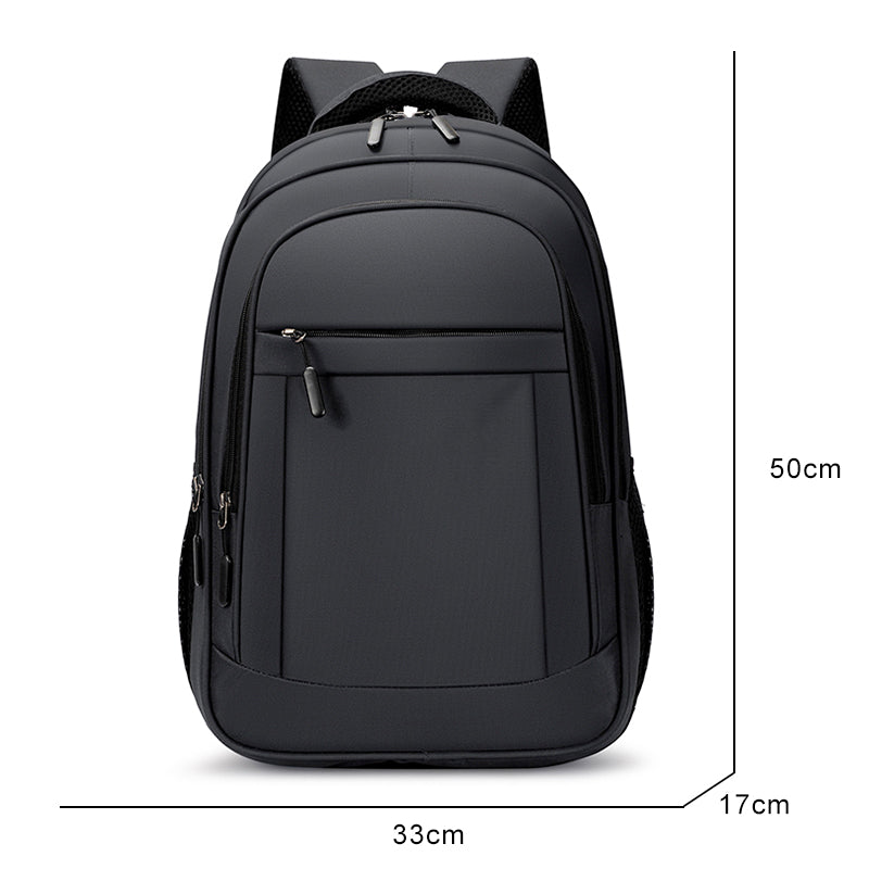 Men's Backpack Multifunctional Rucksack For Male Nylon Laptop 15.6 Inches Backbag Luxury Waterproof Portable Travel Bag Black
