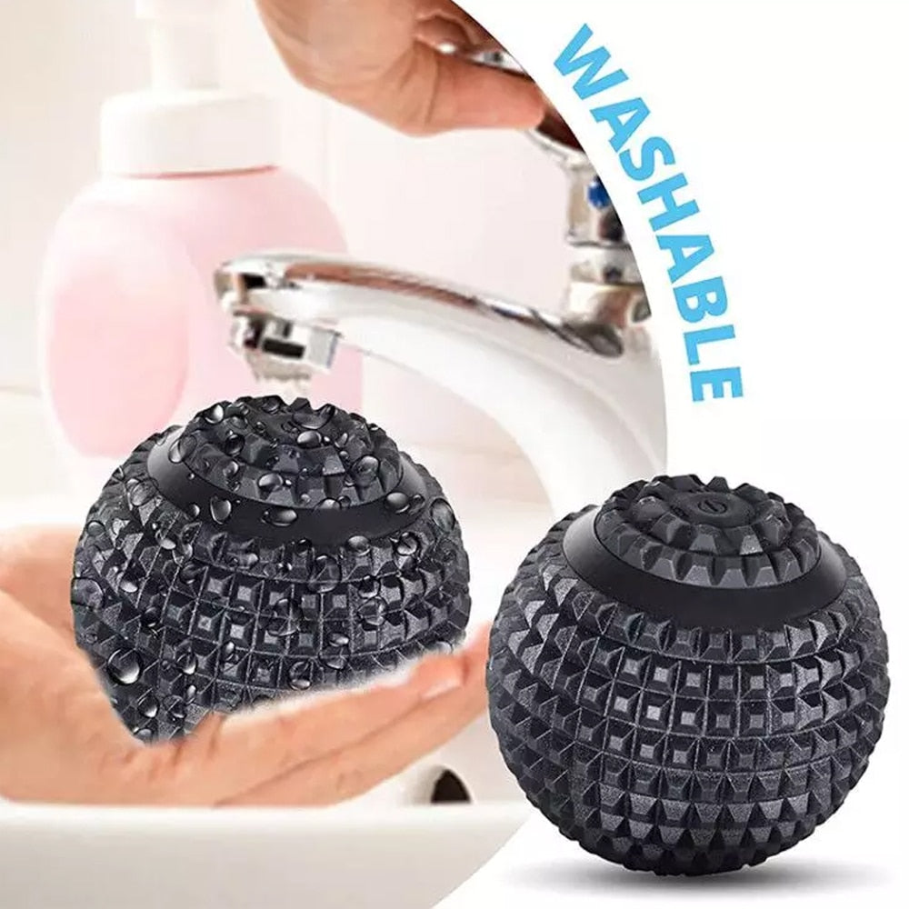 Vibrating Massage Ball for Muscle Recovery Myofascial Release And Soreness Relief Portable Fitness Massager Yoga Massage Roller