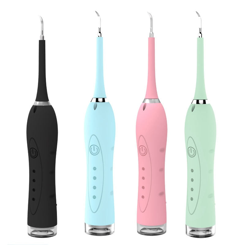 4 Modes Electric Toothbrush Sonic Dental Scaler USB Rechargable for Adults Waterproof Dental Calculus Remover withTooth Brush Heads