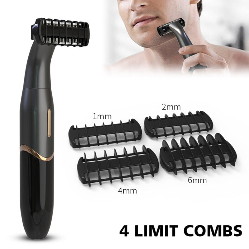 Hair Removal Intimate Area Haircut Clipper for The Groin Epilator Razor Man Lady Shaving eyebrow Nose Trimmer MEN