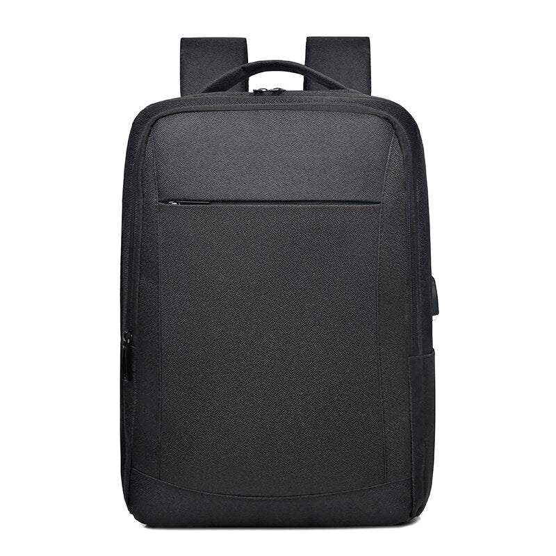 Fashion Men's Backpack Oxford Cloth Waterproof Large Capacity Shoulder Bag Holds 15.6 Inches Laptop Bag With USB Port Rucksack