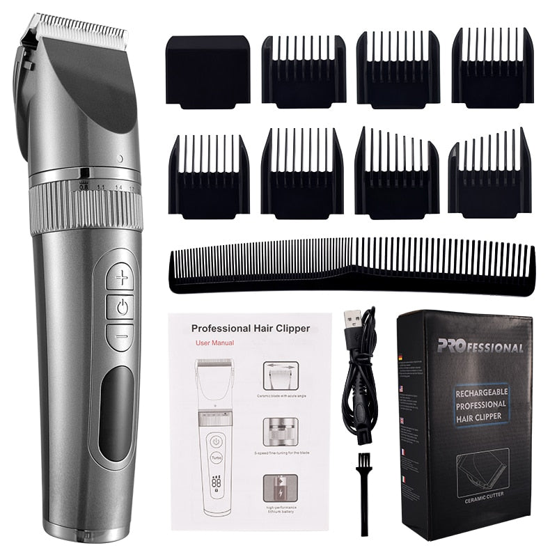 Professional Hair Clipper For Men Beard Trimmer Machine for Shaving Hair Trimmer Hair Cutting Machine Beard Trimmer Fast Charge