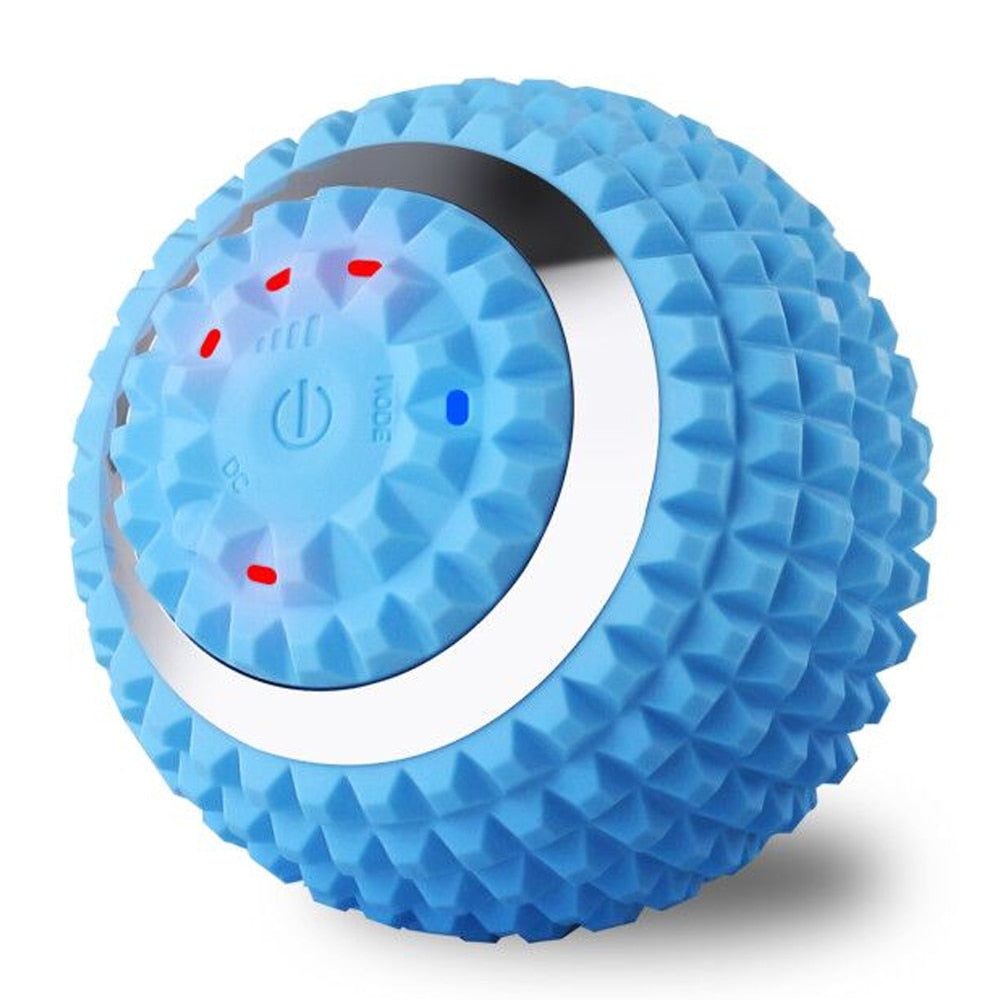 Vibrating Massage Ball for Muscle Recovery Myofascial Release And Soreness Relief Portable Fitness Massager Yoga Massage Roller