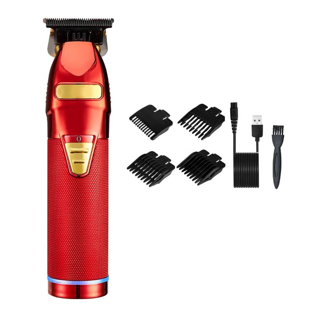 Professional Hair Trimmer Gold For Men Rechargeable Barber Cordless Hair Cutting T Machine Hair Styling Beard Trimmer