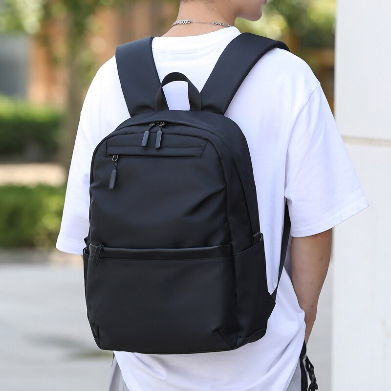 Men's Multifunctional Computer Bag Oxford Cloth Waterproof High Capacity Backpack Student Schoolbag New Travel Lightweight Bag