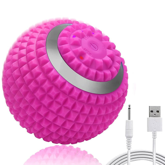 Vibrating Massage Ball for Muscle Recovery Myofascial Release And Soreness Relief Portable Fitness Massager Yoga Massage Roller