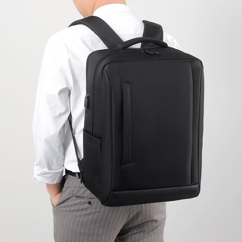 Men's Fashion Business Backpack Rucksack For Male Laptop Backpack 15.6/17 Inches Usb Charging Nylon Multifunctional Bags