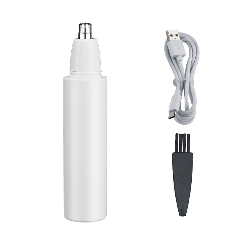 Nose Hair Trimmer Rechargeable Electric Ear Facial Neck Hair Remover for Men Waterproof Portable Shaving Machine