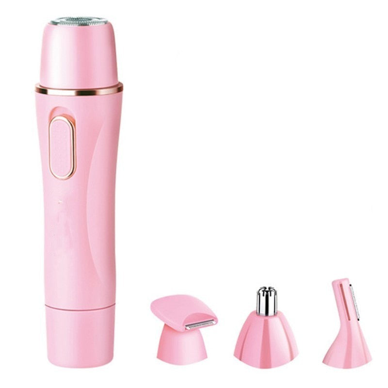 4 In 1 Epilator Female Eyebrow Trimmer Epilator Razor for Hair Removal Epilator Facial Epilator Female Bikini Epilator