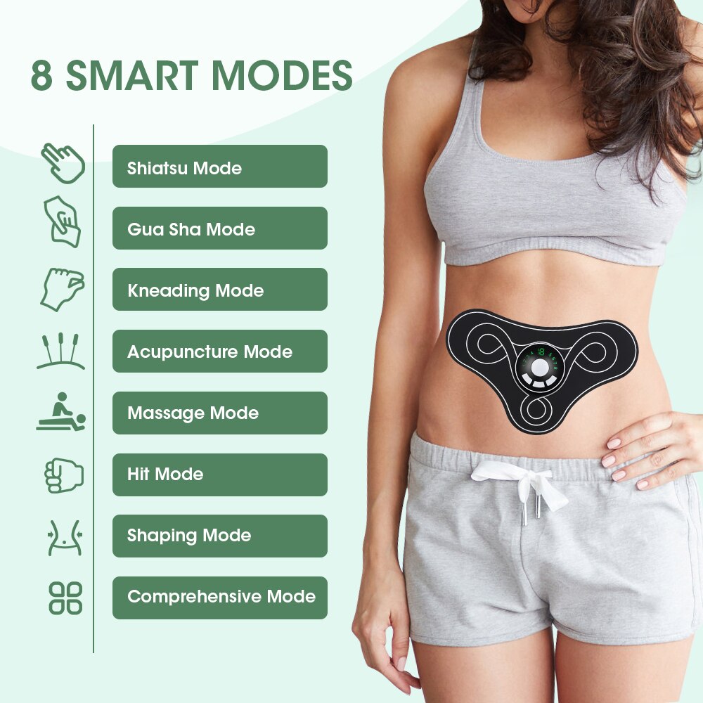 EMS Electric Massager Stimulator Pain Relief Neck Back Leg Health Care Relaxation Tool Cervical Health Care Device