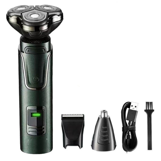 3in1 Foil Shaver IPX7 Waterproof Epilator Shaving Machine Beard Ear Trimmer Cutting Clipper