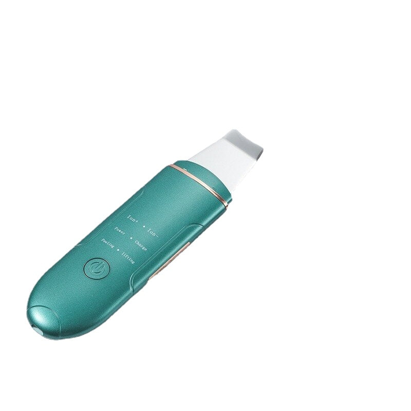 Ultrasonic Facial Skin Scrubber Skin Spatula Blackhead Acne Removal Device Pore Cleaner Deep Face Cleaning Peeling Lifting