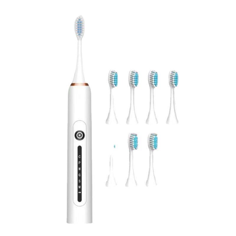 Ultrasonic Sonic Electric Toothbrush USB Charger Smart Teeth Tooth Brush for Adults Whitening IPX7 Waterproof