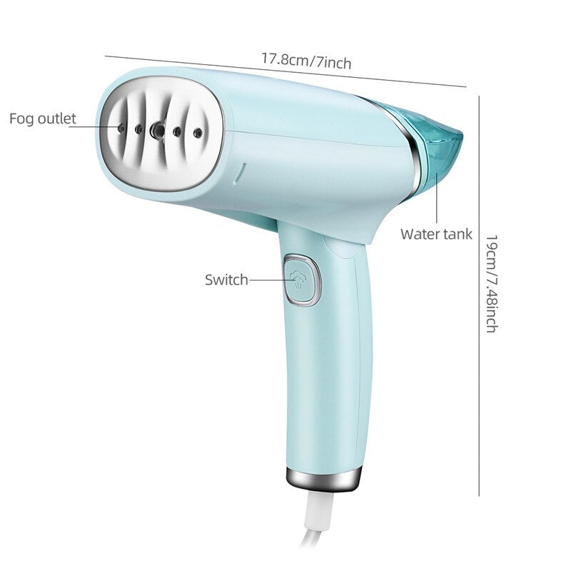 Handheld Portable Hanging Ironing Steam Iron Sterilization Mite Removal Wrinkles Flat Ironing Steam Iron Removal Ironing Machine